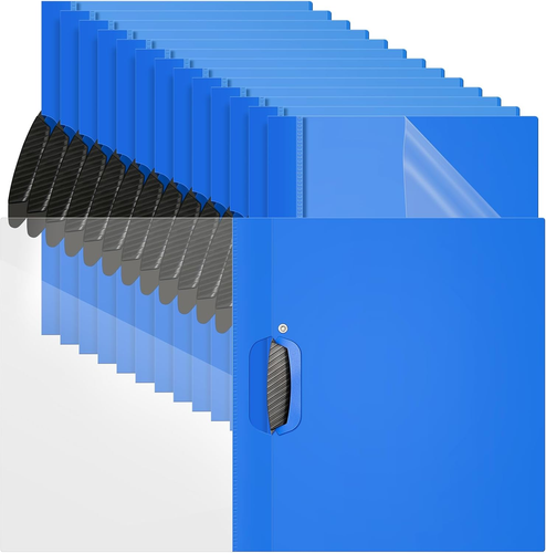 48 Pcs Clear Report Covers with Clip Plastic Presentation Covers Presentation Fo