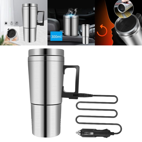 Travel Mug for Vehicle, Car Coffee Mug Travel Car Charger Coffee Mug