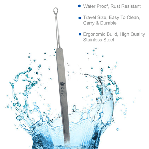 Ear Wax Remover Ear Pick Cleaner Curette Medical Stainless Steel Care Tool - Picture 3 of 6