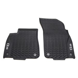 Audi Q8 All Weather Footmats Front Rubber Mats Rubber Floor Mats From 2018 Ebay