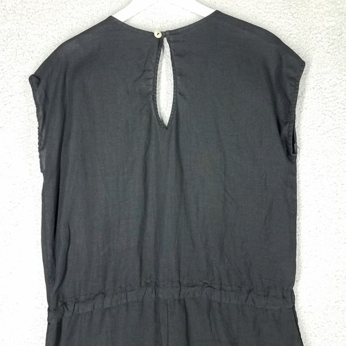 Bryn Walker tuta lino donna piccola gamba larga oversize relax tranquilla lusso - Foto 9 di 16
