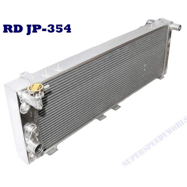 Radiador 3Core Performance + ventilador de 10" compatível com 95-00 Cherokee SE Sport I4 - Imagem 2 de 4