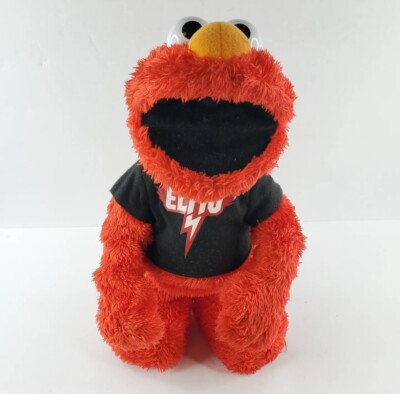 Sesame Street Lets Rock Elmo Talks Sings Dancing Interactive 15'' Hasbro Kids Toy
