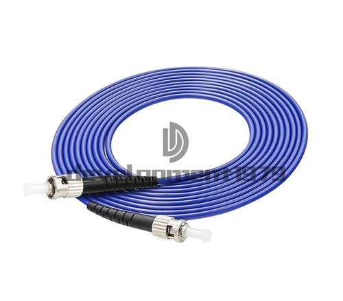 ST to ST UPC Fiber Patch Cord SM Simplex 3.0mm Armored Fiber Optic Cable 30M - Picture 2 of 7