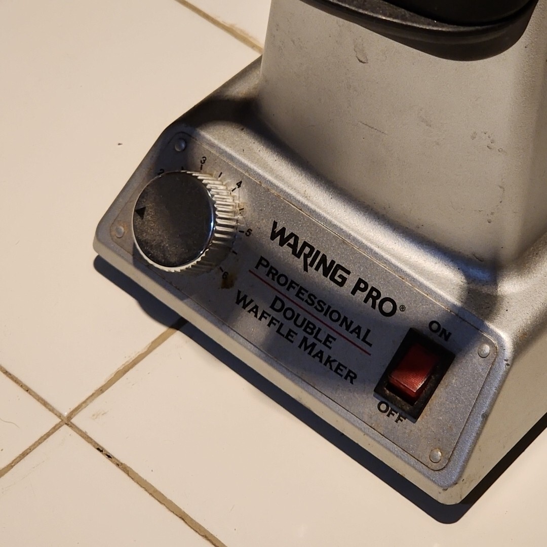 Waring Pro Professional Belgian Waffle Maker Works Great eBay