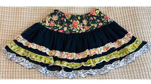 Matilda Jane Girls Hello Lovely Meet at Dusk EUC Skirt Size 4 - Picture 3 of 3