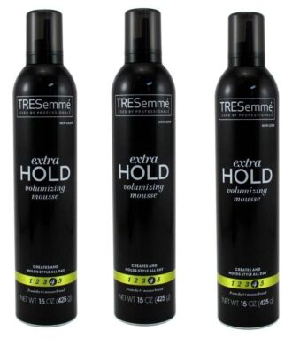 BL Tresemme Mousse Extra Hold Volumizing #4 15oz X 3 Packs