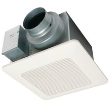 Panasonic WhisperCeiling DC Fan Speed Selector 50 80 110CFM Fast Install Bracket