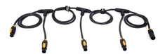 IP65 Waterproof 20A 1 in 4 Out Powercon True1 Extension Cable for LED Screen