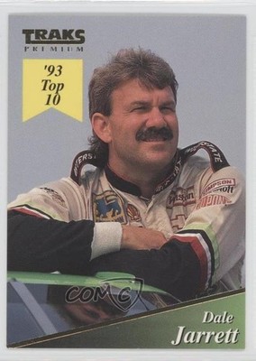 1994 Traks Premium '93 Top 10 Dale Jarrett #65 HOF 9g4