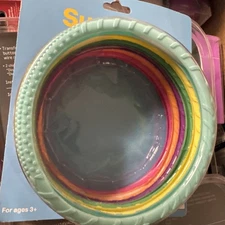 Dive Rings Colorful Fun Under Water Swimming Toy 6 Pack Sun & Sky
