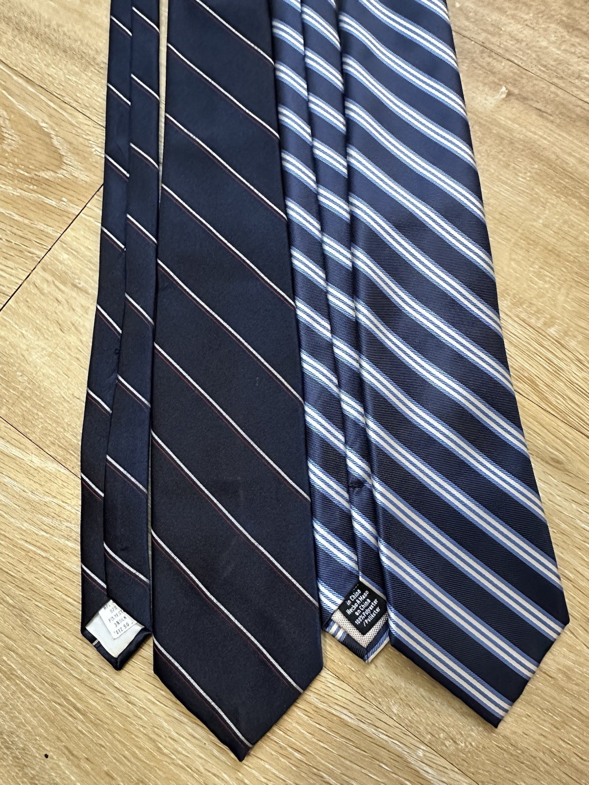 LOT OF 5  Vintage TIES USA Christian Dior Ashford Baranicci Wembley Neck Tie thumbnail 17