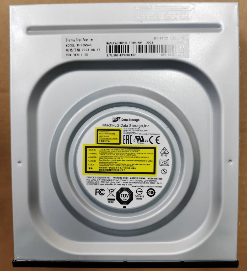 LG WH16NS40 Supermulti SATA M-DISC UHD BLU-RAY DVD-CD 3D Disc Writer Burner PC - Image 4 of 4