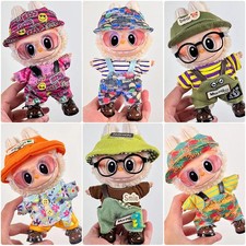 The First Second And Third Generation La.bubu Baby Clothes 17cm Labubu Plush
