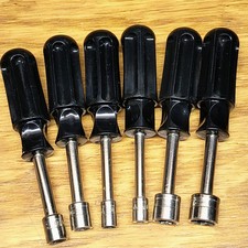 Vintage Made In USA SAE Nut Driver Set 6 Piec...