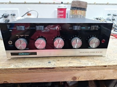 ELECTRO-VOICE EV-44 STEREO AMPLIFIER WORKS VINTAGE HIFI 40WPC