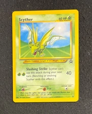 Pokemon  SCYTHER # 45 Black Star Promo - MINT UNPLAYED