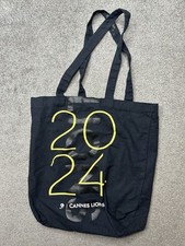 2024 Cannes Film Festival Canvas Tote Bag March&eacute; Du Film Cheil Lions Fest Rare