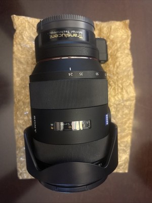 Sony Vario-Sonnar T* 24-70mm F2.8 Za SSM SAL2470Z with Hood Case A to E Mount