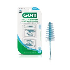GUM Proxabrush Go-Betweens Refills - Wide - Compatible 16 Count Pack of 1