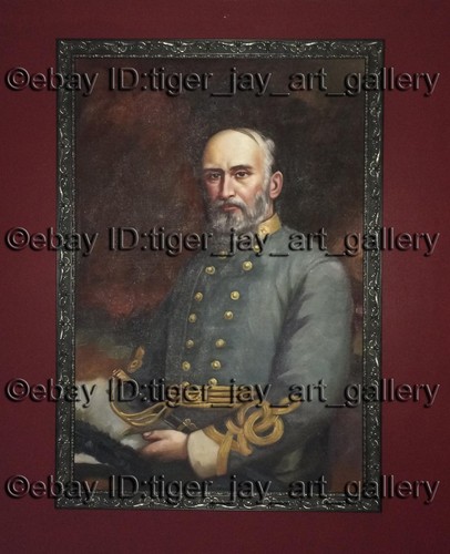 Konföderierter General Amerikanischer Bürgerkrieg Gemälde Jubal A. Frühes Shenandoah Valley - Bild 1 von 3