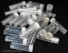 Bag / Lot of 30 Used Cent / Penny Coin Tubes