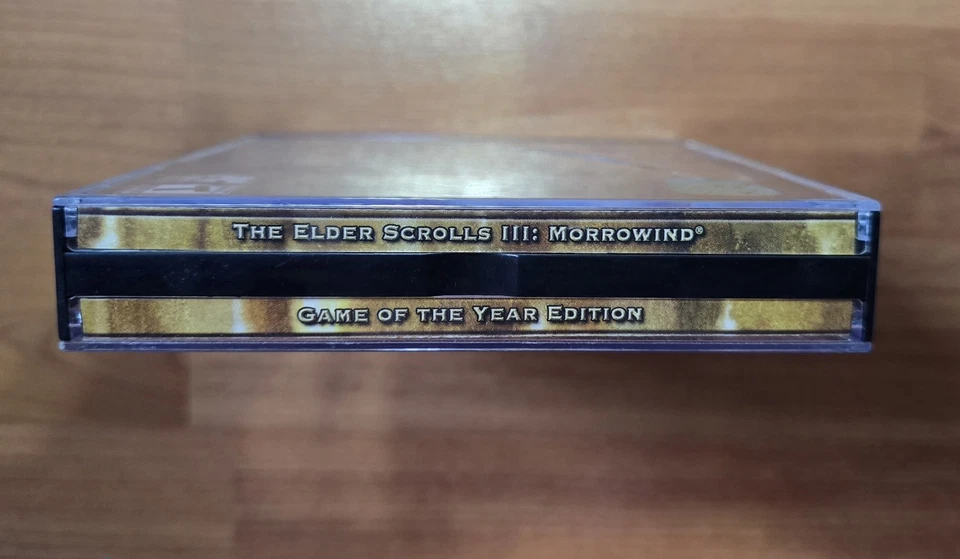 The Elder Scrolls III Morrowind GOTY PC CD-ROM Set 4 Discos Tribunal Bloodmoon Foto 3 de 4