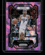 2023-24 Panini Prizm #291 Jalen McDaniels Prizms Pink Ice - 13623
