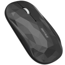 FLEXUS 3-Buttongue Bluetooth Wireless Mobile Mouse, Black