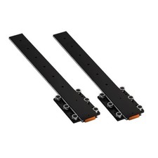 Guida scorrevole asse cromato rigido per funzionamento cassetto armadio liscio n