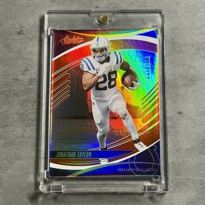 Jonathan Taylor 2025 Panini Absolute #81 Red Spectrum /199 Holo Foil