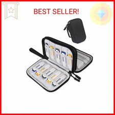 Lacdo USB Flash Drive Case Thumb Drive Holder Case Organizer Portable Electronic