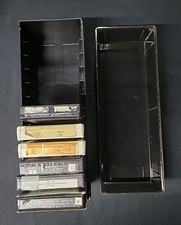 12 Slot 8 Track Case With Various 8-Track Tapes Tested