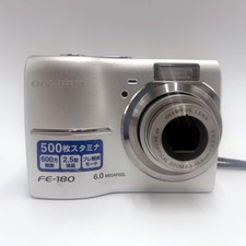 OLYMPUS FE-180 Compact Digital Camera Tested Working Seller Japan