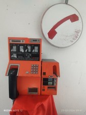 Telefono  Pubblico  Sip Rotor  con gettoniera e aggiunta di lettore     Anni '90