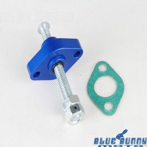 Blue Adjustable Manual Cam Chain Tensioner For Kawasaki KFX 400 2003-up Suzuki - Picture 3 of 8
