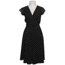 Hallhuber, Wickelkleid, Größe: 36, Schwarz/Weiß, Elasthan/Polyester #P1J