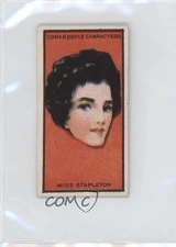 1923 Turf Cigarettes Conan Doyle Characters Tobacco Green Back #17 04le