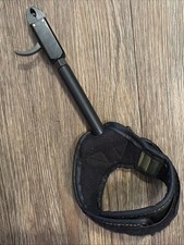 SPG - Liberación De Arco Compuesto Para Tiro Con Arco Y Disparador De Liberación De Longitud Ajustable, Ayuda A Liberar Calibrador Con Diseño Plegable Para Disparos De Caza (Camuflaje