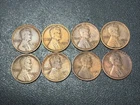 Semi Key Lincoln Wheat Cent Lot 1910 S 11 S 12 S 13 S 14 S 15 S 22 D 24D Cleaned