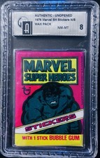 1976 Topps Marvel Super Heroes Stickers 22