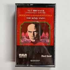 Rodgers Hammerstein Yul Brynner The King And I Cassette 1977 RCA Red Seal