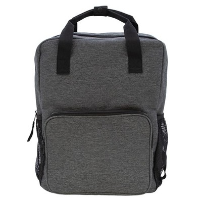Art Class Kids' 16'' Square Backpack in Gray and Black