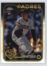 2024 Topps Chrome Logofractor Edition Yuki Matsui #116 10y3