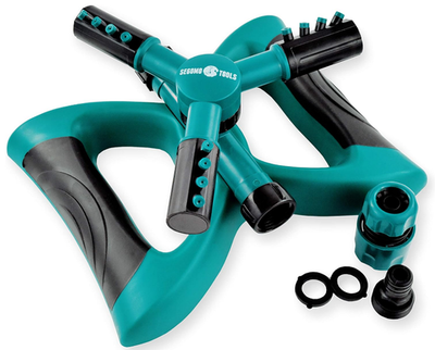 #ad Orbit 58257N Metal 3 arm Sprinkler $23.55