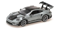 Minichamps 1/43 Porsche 911 992 GT3 RS 2023 Silver Metallic New Original Box