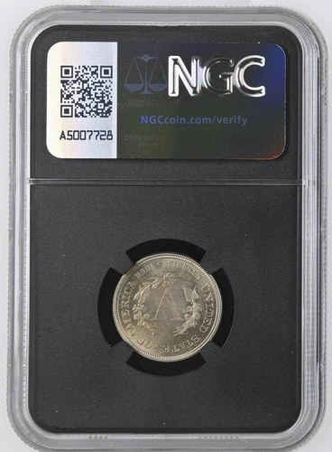 1883 “No Cents” Liberty Nickel – NGC MS 65 – VaultBox