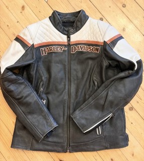 Harley Davidson Damen Lederjacke Miss Enthusiast II Gr. XL Motorradjacke Leder