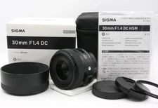 [Mint+ in Box] Video Sigma 30mm F1.4 DC HSM Art for Canon EF-S Mount From JAPAN