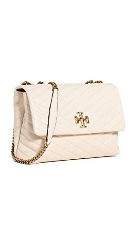 TORY BURCH KIRA BORSA A TRACOLLA CONVERTIBILE TAGLIA UNICA NUOVA CREMA